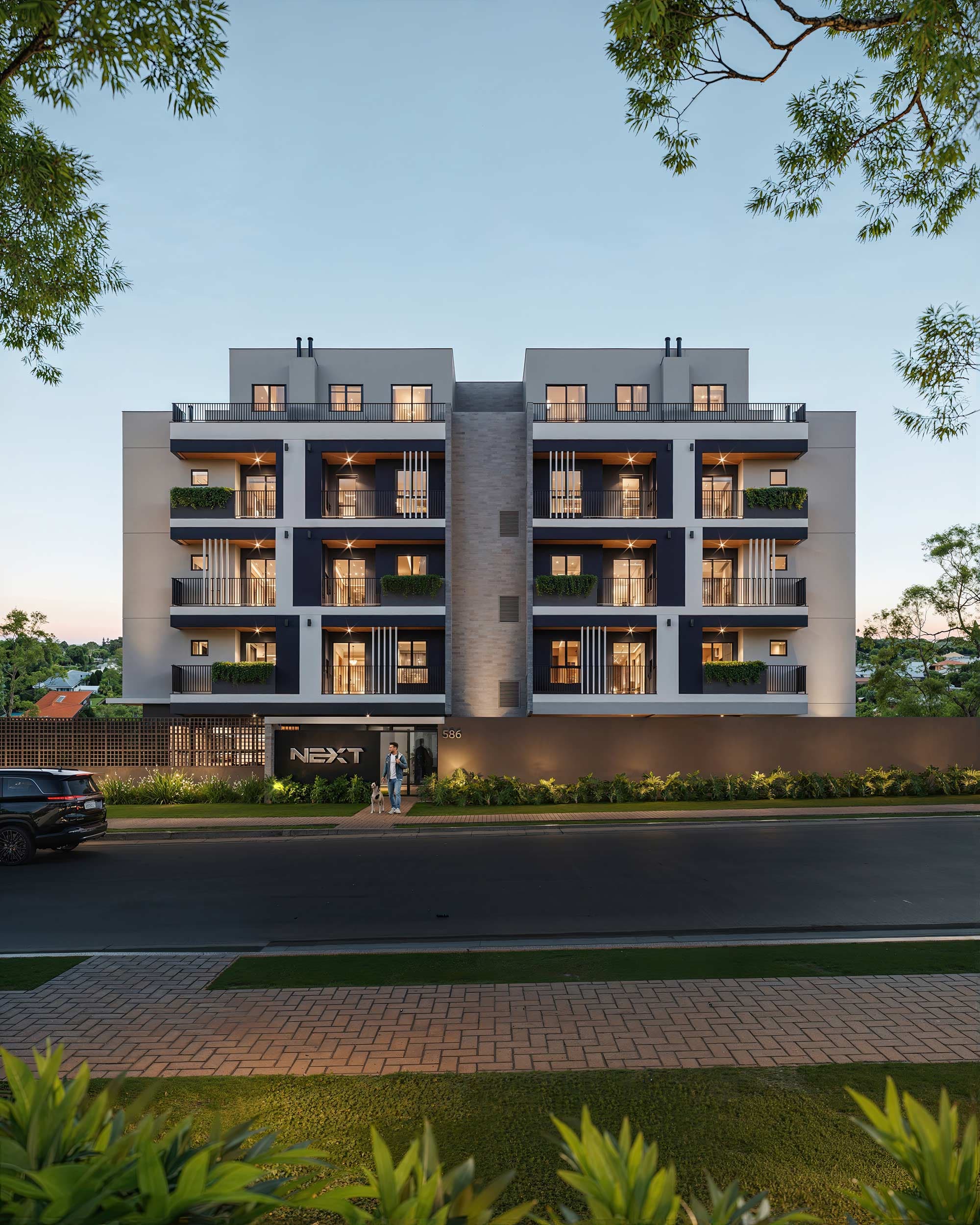 Apartamento a venda no Portão com 2 quartos, garden e lazer completo